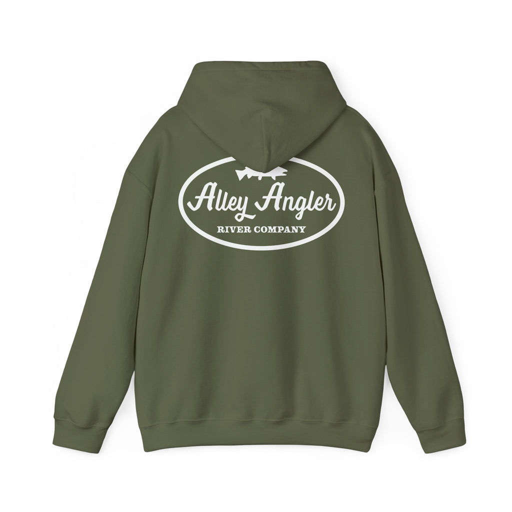 Classic Badge Hoodie - Military Green