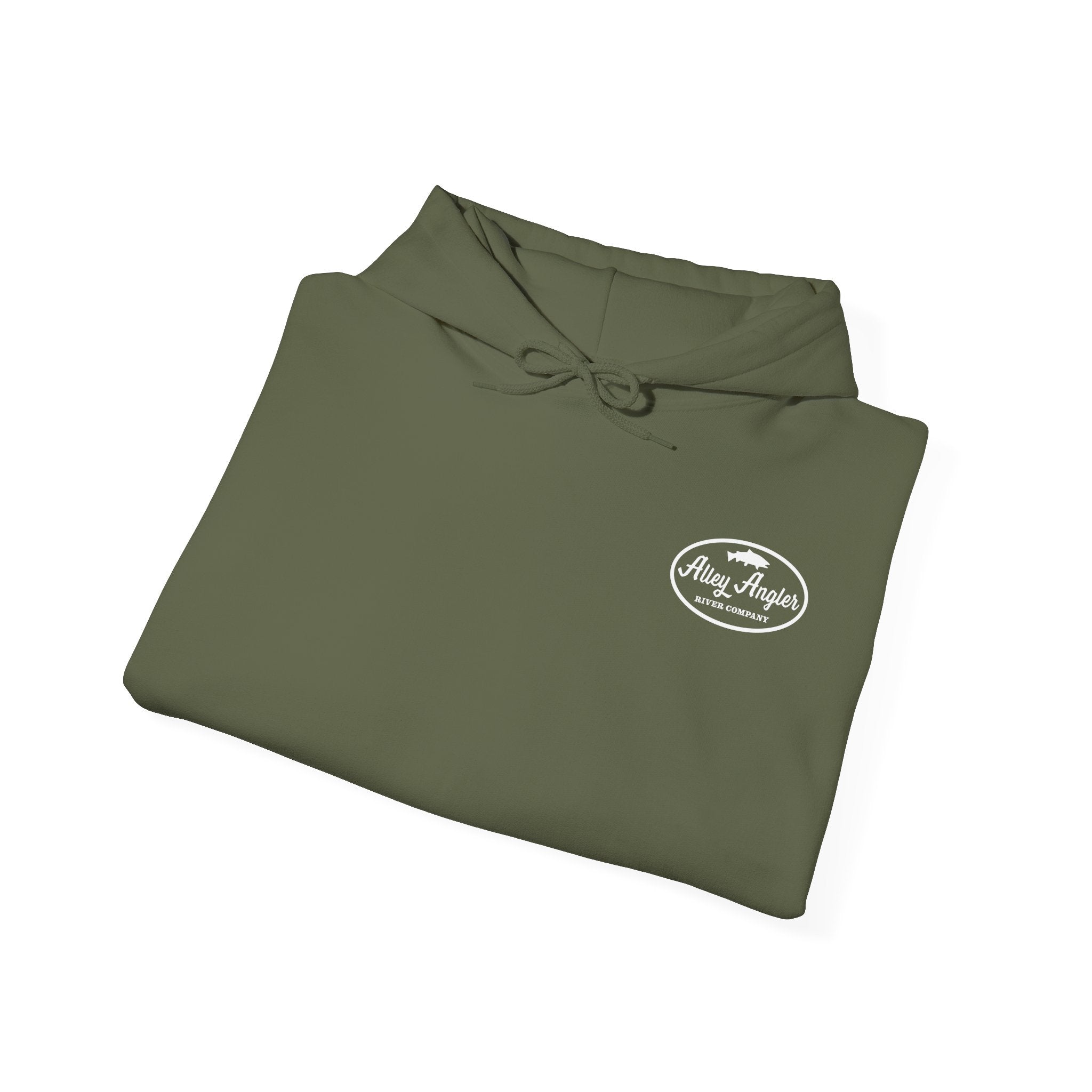Classic Badge Hoodie - Military Green