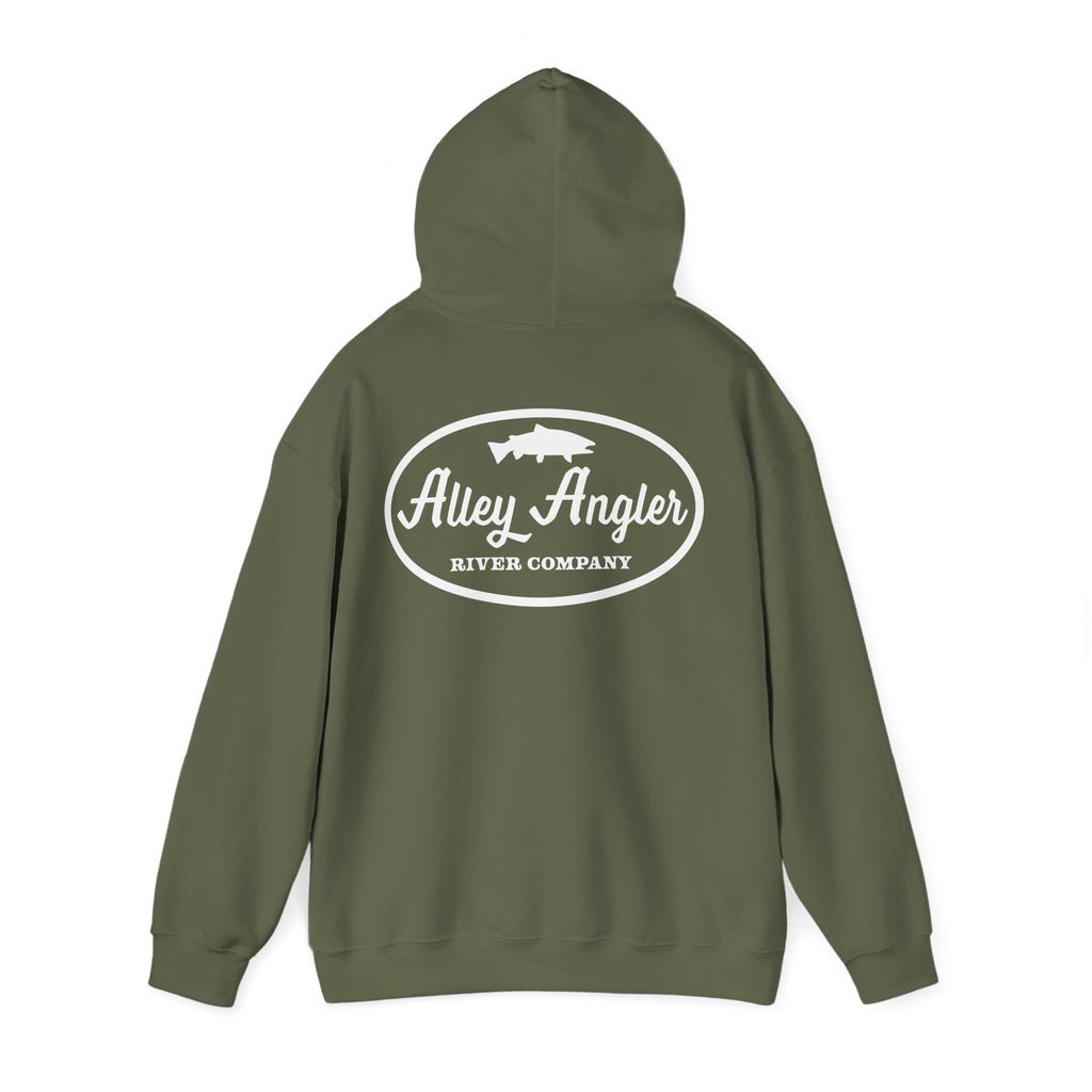 Classic Badge Hoodie - Military Green
